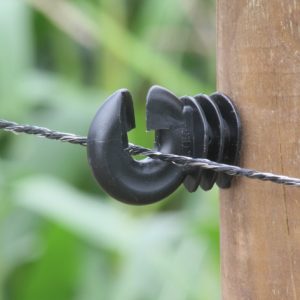 3,5mm kunststofschrikdraad zwart
