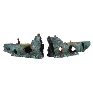 Gebroken onderzeeër 58×9,5×14,5CM