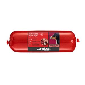 Carnibest Rundvlees, kip & rijst | 500 gram