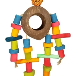 Papegaaienspeelgoed Coco Robot Nest