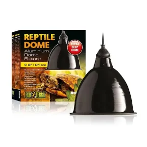 Aluminium Reptile Dome lamphouder ø 21 cm